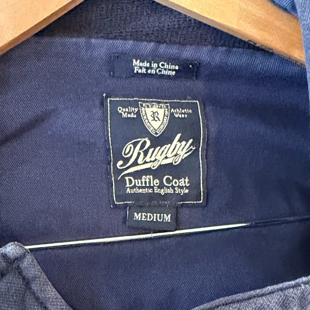 Rugby Ralph Lauren Navy Duffle Coat - Picture 5 of 5